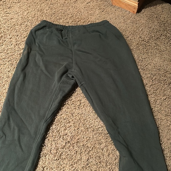 FreeCity 3/4 length jogger dark green saggy slim fit size S - Picture 6 of 9